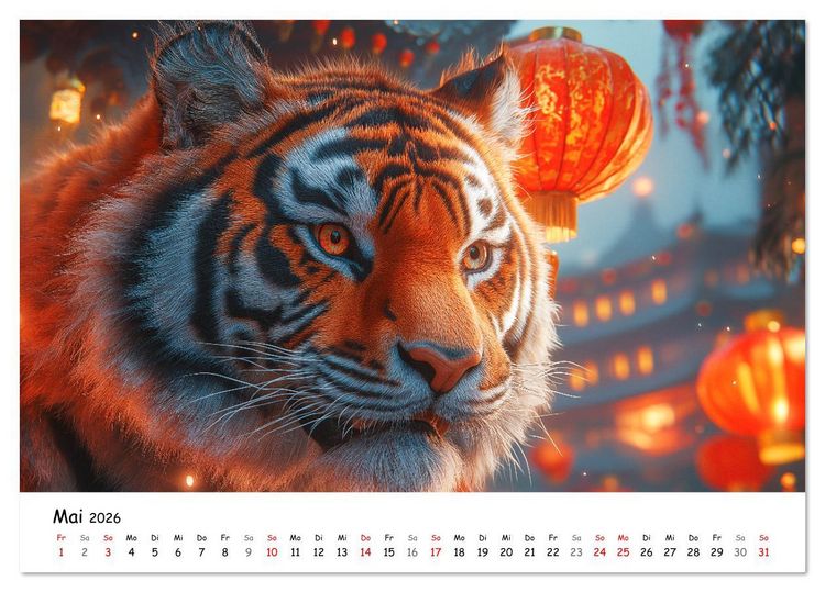 Produktbild: Lustige Tierreisen - Bunter Spa&szlig; f&uuml;r Kinder (Tischkalender 2026 DIN A5 quer), CALVENDO Monatskalender