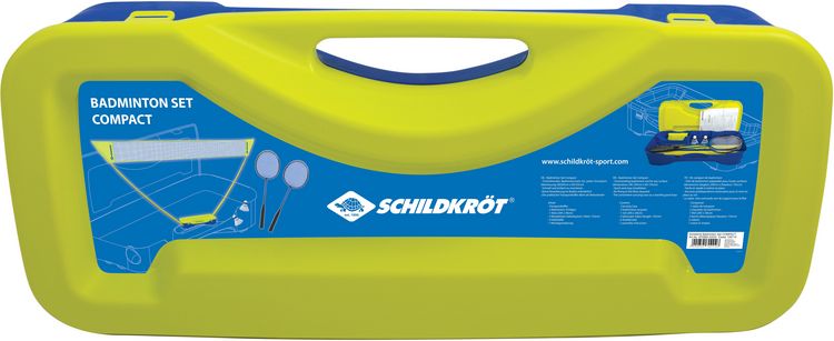 Produktbild: SK Badminton Set COMPACT im Kunststoffkoffer