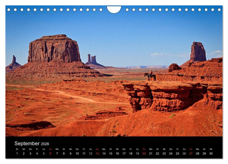 Produktbild: USA Southwest & Hawaii (Wandkalender 2026 DIN A4 quer), CALVENDO Monatskalender