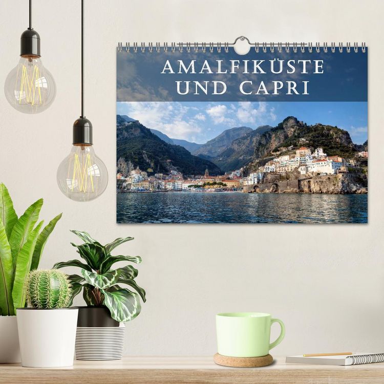 Produktbild: Amalfik&uuml;ste und Capri (Wandkalender 2026 DIN A4 quer), CALVENDO Monatskalender