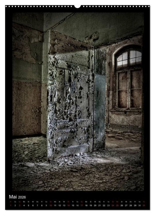 Produktbild: Lost Places Vergessene Orte (Wandkalender 2026 DIN A2 hoch), CALVENDO Monatskalender