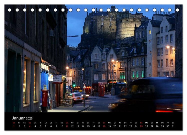 Produktbild: Schottland 2026 (Tischkalender 2026 DIN A5 quer), CALVENDO Monatskalender