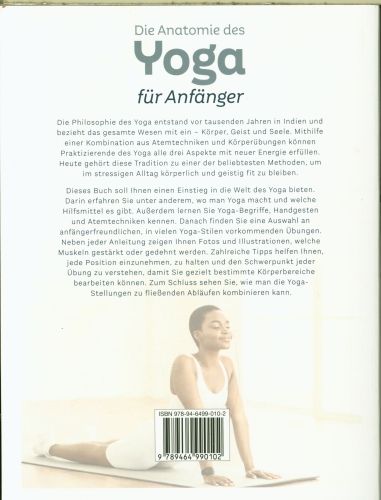 Produktbild: Die Anatomie des Yoga f&uuml;r Anf&auml;nger