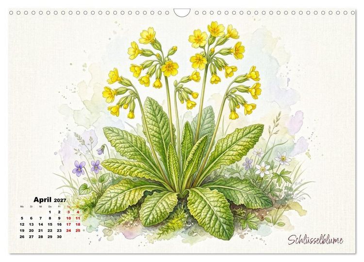 Produktbild: Wilde Kostbarkeiten &ndash; Essbar, gesund & wundersch&ouml;n (Wandkalender 2027 DIN A3 quer), CALVENDO Monatskalender