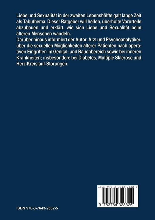 Produktbild: Liebe und Sexualit&auml;t in der zweiten Lebensh&auml;lfte