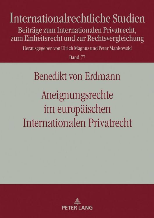 Produktbild: Aneignungsrechte im europaeischen Internationalen Privatrecht
