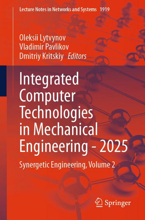 Produktbild: Integrated Computer Technologies in Mechanical Engineering - 2025