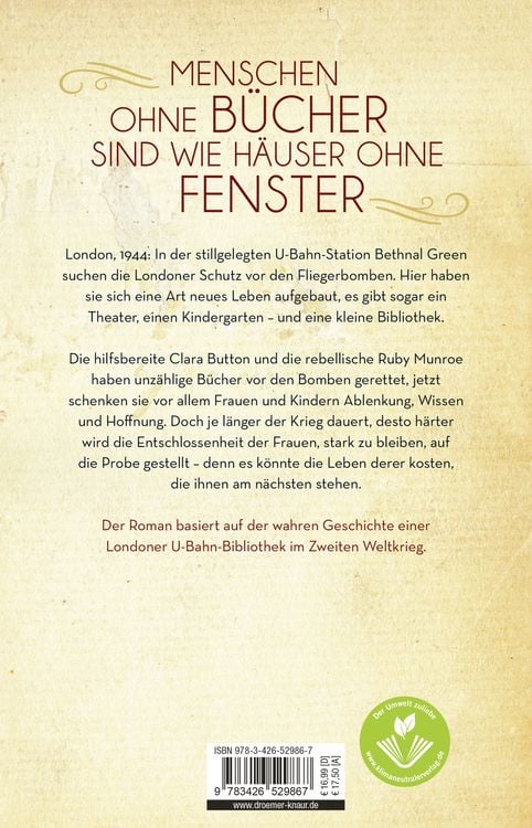 Produktbild: Die Bibliothek der Hoffnung