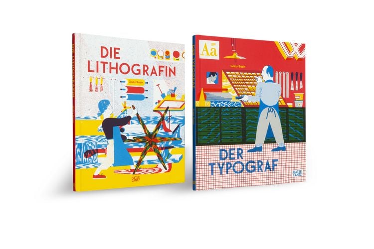 Produktbild: Die Lithografin & Der Typograf - SET