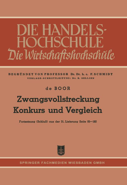 Produktbild: Zwangsvollstreckung Konkurs und Vergleich