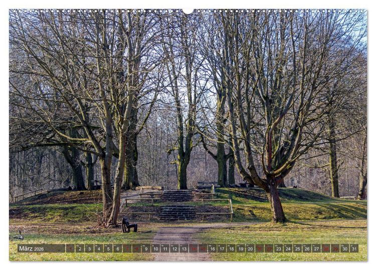 Produktbild: Unterwegs in Finsterwalde (Wandkalender 2026 DIN A2 quer), CALVENDO Monatskalender