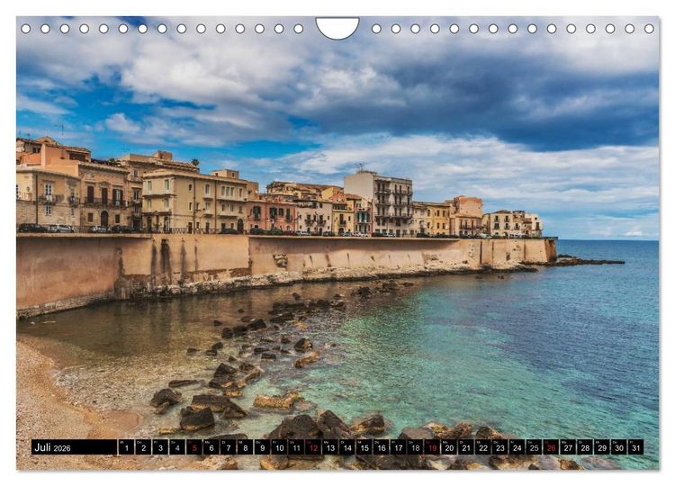 Produktbild: Sizilien - Perle im Mittelmeer (Wandkalender 2026 DIN A4 quer), CALVENDO Monatskalender