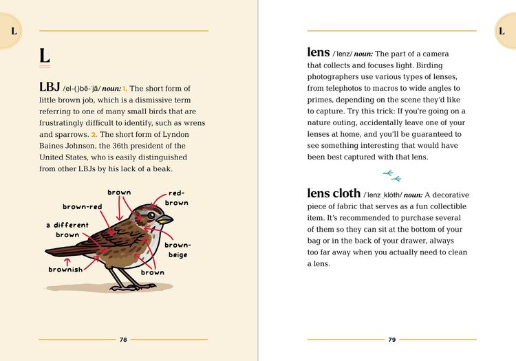 Produktbild: The Birding Dictionary
