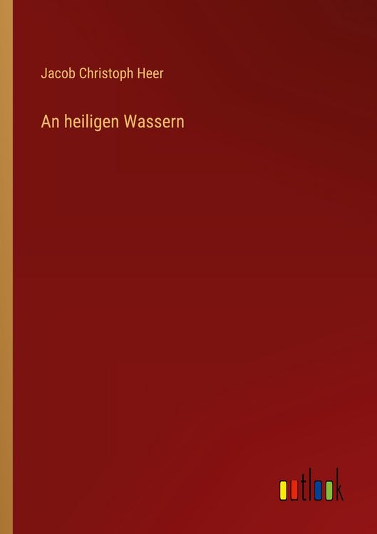 Produktbild: An heiligen Wassern