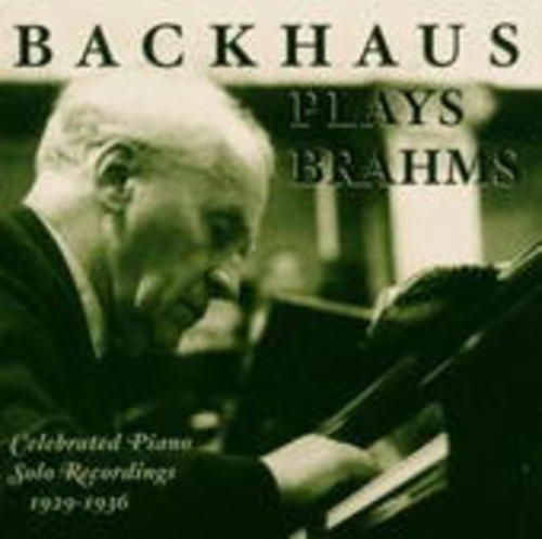 Produktbild: Backhaus, W: Brahms-Aufnahmen F&uuml;r Hmv 1929-1936