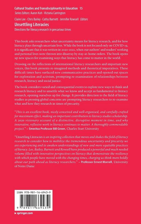 Produktbild: Unsettling Literacies