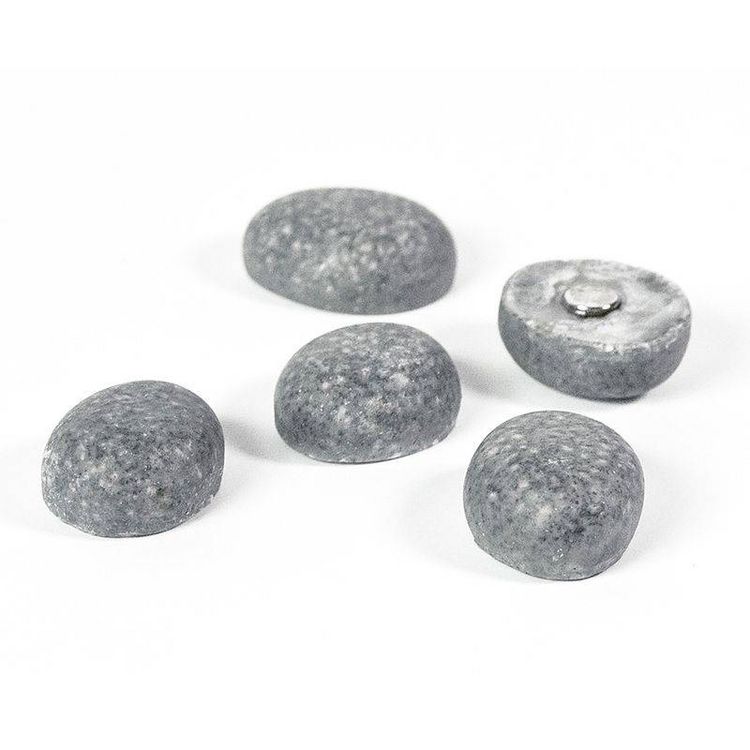 Produktbild: Magnet STONE 5er Set grau