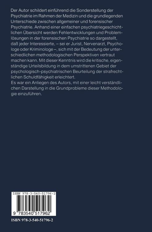 Produktbild: Unterschiedliche Perspektiven in der allgemeinen und in der forensischen Psychiatrie
