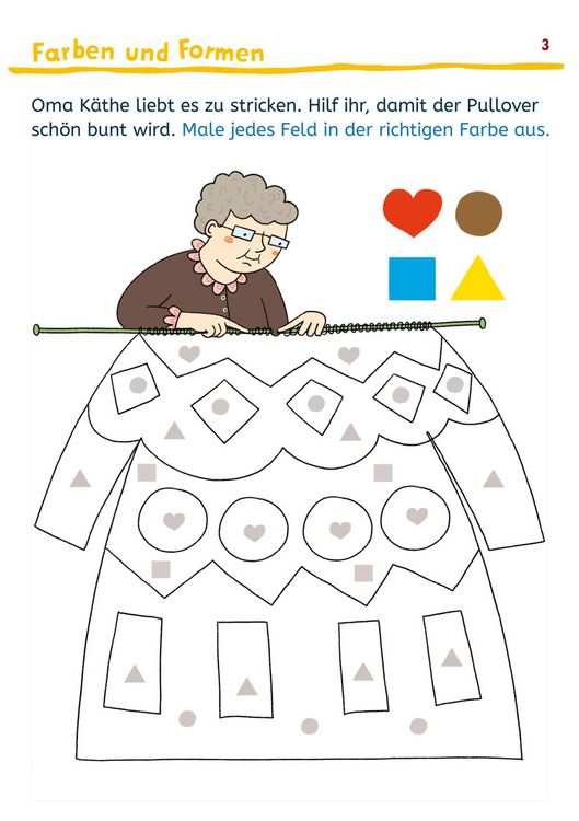 Produktbild: Mein bunter Lern- und R&auml;tselblock: Kindergarten