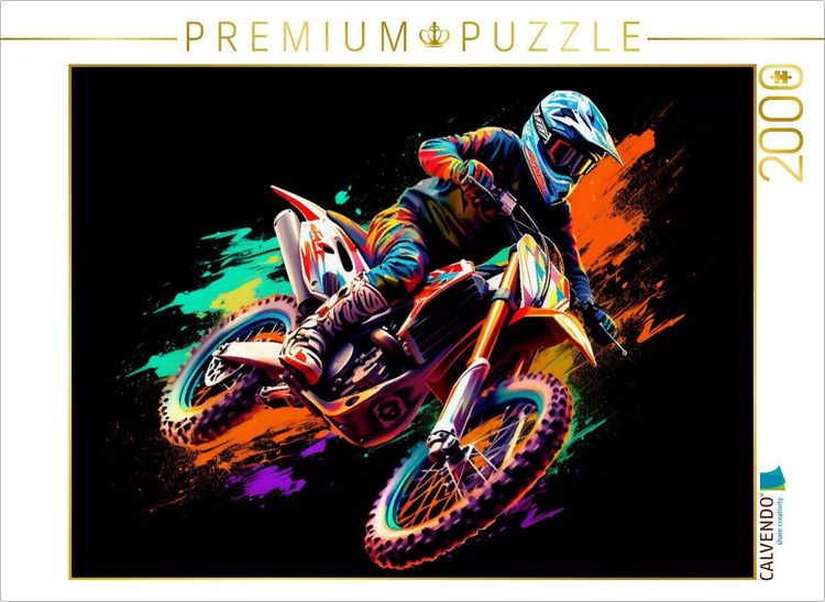 Produktbild: CALVENDO Puzzle WildWheel Warriors | 2000 Teile Lege-Gr&ouml;&szlig;e 90x67cm Foto-Puzzle f&uuml;r gl&uuml;ckliche Stunden