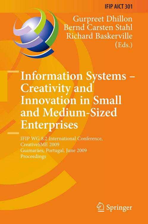 Produktbild: Information Systems -- Creativity and Innovation in Small and Medium-Sized Enterprises