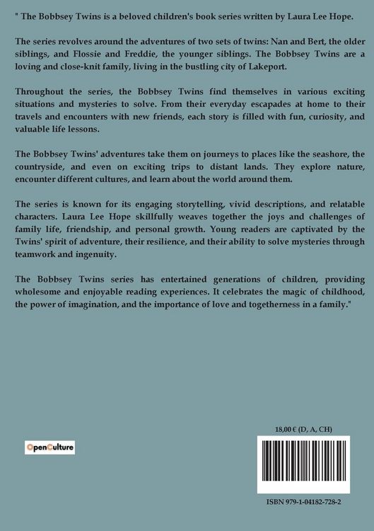 Produktbild: The Bobbsey Twins
