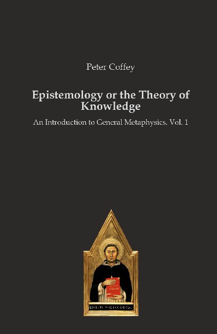 Produktbild: Epistemology or the Theory of Knowledge