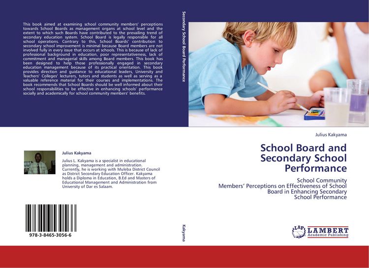 Produktbild: School Board and Secondary School Performance