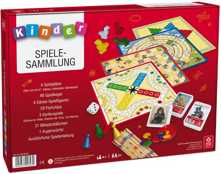 Produktbild: Gro&szlig;e Kinderspielesammlung