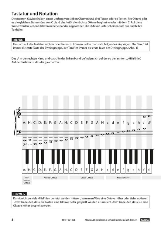 Produktbild: Klavier / Digitalpiano - Schnell und einfach lernen