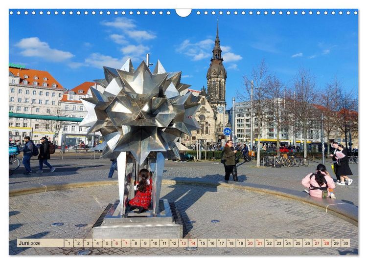 Produktbild: Buntes Leipzig (Wandkalender 2026 DIN A3 quer), CALVENDO Monatskalender
