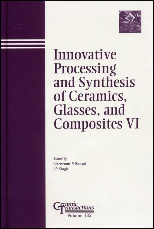 Produktbild: Innovative Processing and Synthesis of Ceramics, Glasses, and Composites VI