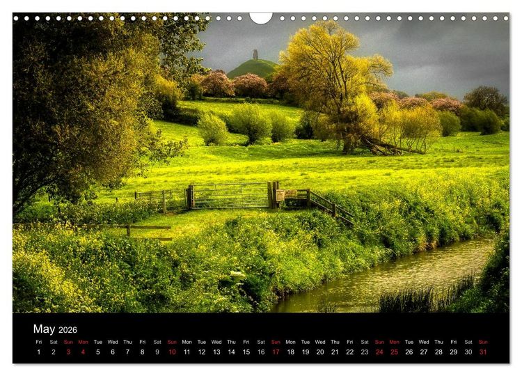 Produktbild: Glastonbury Tor (Wall Calendar 2026 DIN A3 landscape), CALVENDO 12 Month Wall Calendar