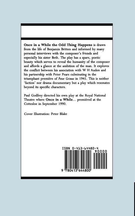 Produktbild: Once in a While Odd Thing