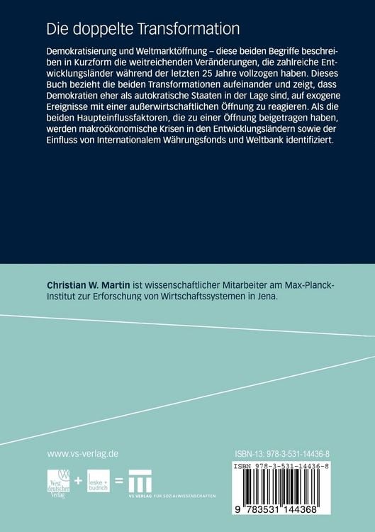 Produktbild: Die doppelte Transformation
