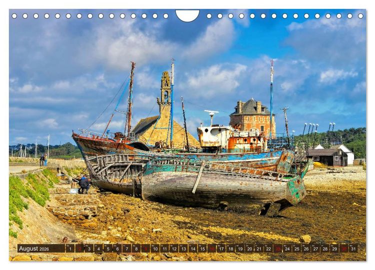 Produktbild: Crozon - Faszinierende Halbinsel im Westen der Bretagne (Wandkalender 2026 DIN A4 quer), CALVENDO Monatskalender