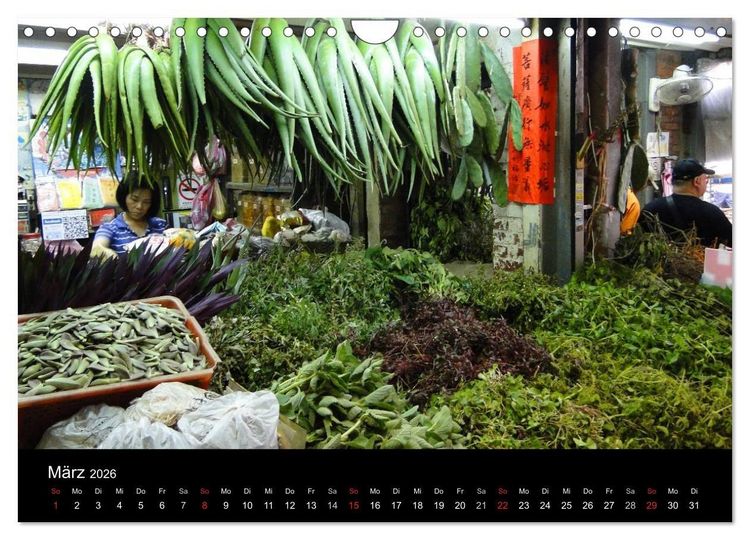 Produktbild: Taiwan kulinarisch erleben (Wandkalender 2026 DIN A4 quer), CALVENDO Monatskalender