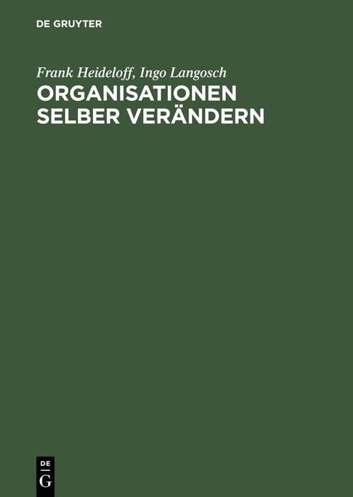 Produktbild: Organisationen selber ver&auml;ndern
