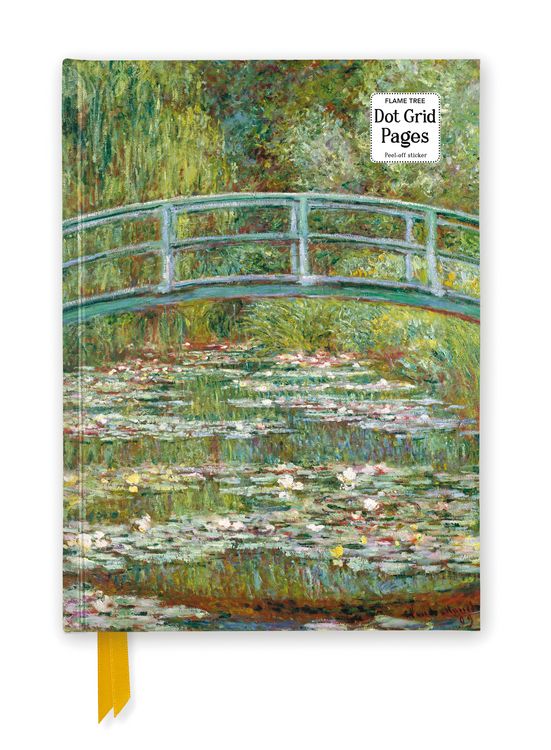 Produktbild: Premium Notizbuch DIN A5: Claude Monet, Die japanische Br&uuml;cke