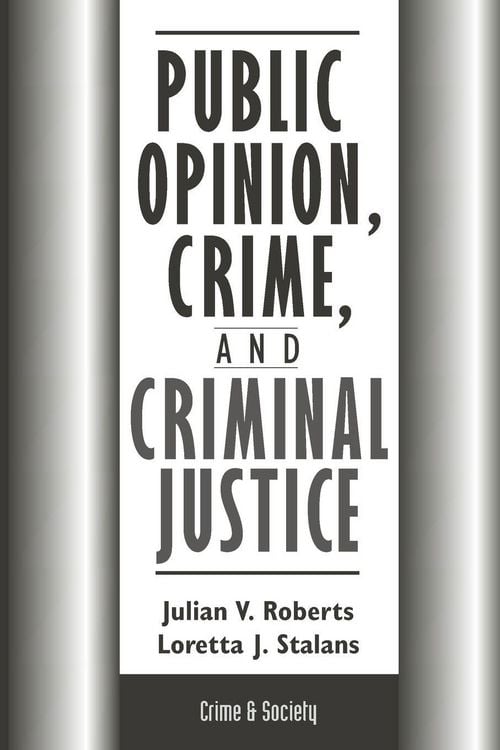 Produktbild: Public Opinion, Crime, And Criminal Justice