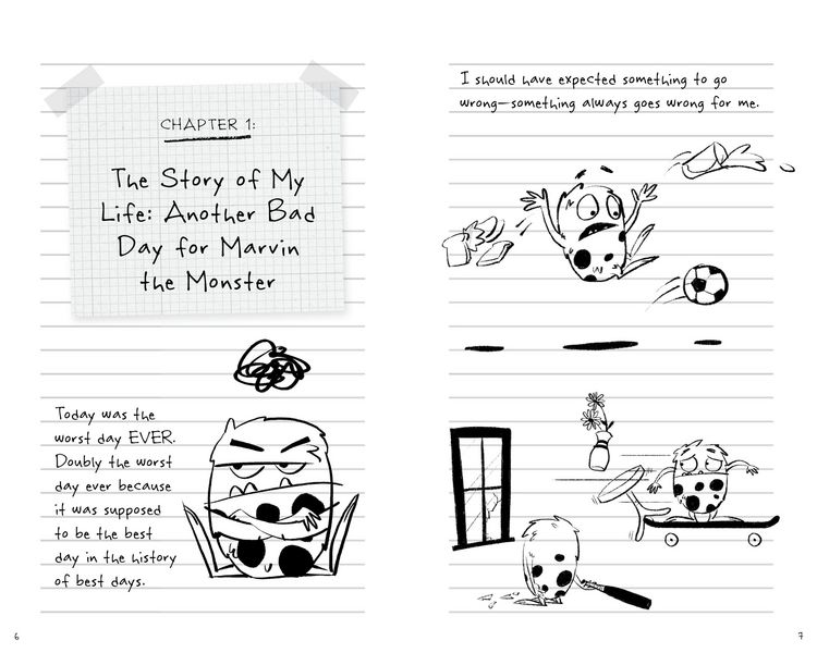 Produktbild: Melmed, R: Marvin's Monster Diary