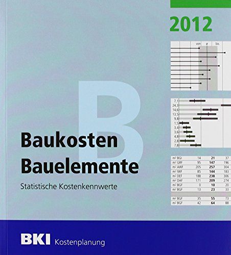 Produktbild: BKI Baukosten 2012 Teil 2 -  Statistische Kostenkennwerte Bauelemente