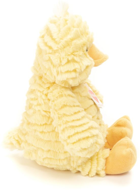 Produktbild: Teddy Hermann 93923 - K&uuml;ken Franzi, Pl&uuml;schtier, Kuscheltier, 25 cm, gelb