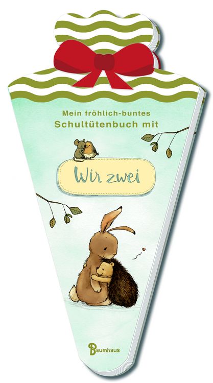 Produktbild: Mein fr&ouml;hlich-buntes Schult&uuml;tenbuch mit WIR ZWEI
