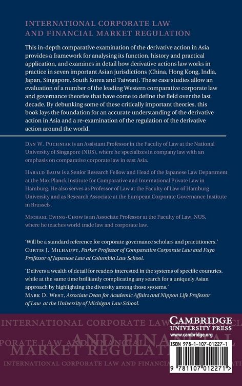Produktbild: The Derivative Action in Asia