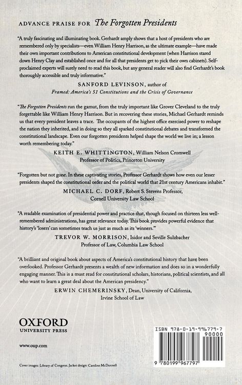 Produktbild: Forgotten Presidents
