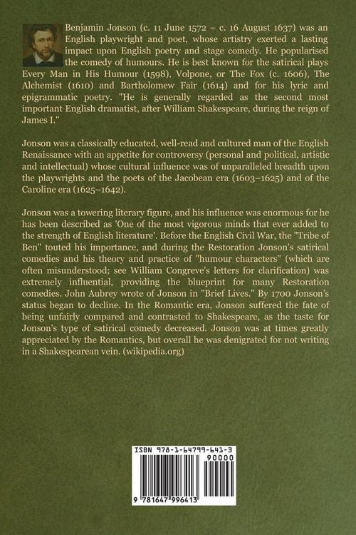 Produktbild: Volpone; Or The Fox