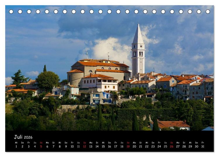 Produktbild: Rund um Vrsar (Tischkalender 2026 DIN A5 quer), CALVENDO Monatskalender