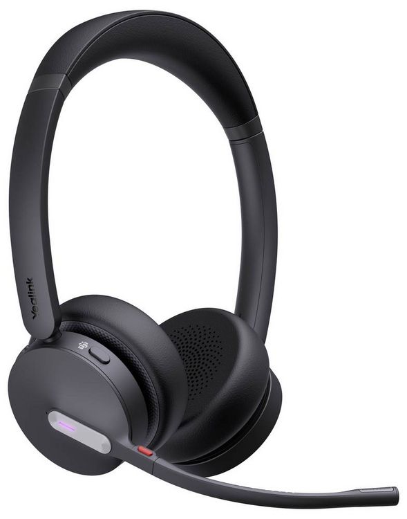 Produktbild: Yealink Headset WH64 Dual Teams On Ear Headset Schwarz
