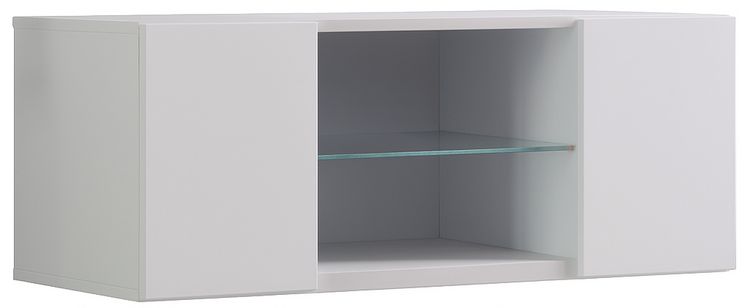 Produktbild: Holz TV Wand H&auml;nge Lowboard Fernsehschrank Jusa 95